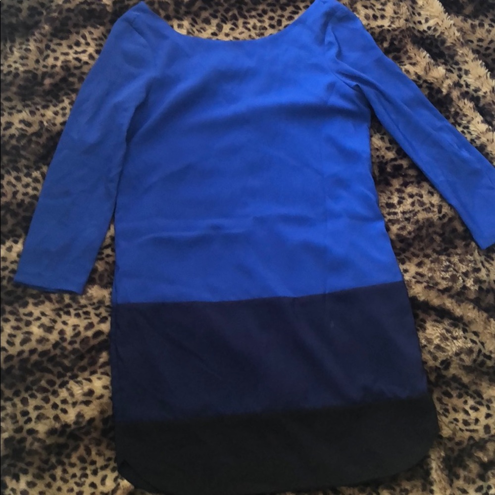 Express Navy Blue Dress
